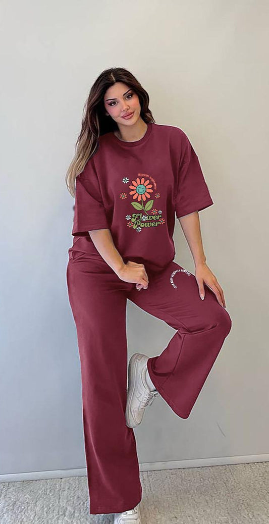 Ladies Branded Cotton Trouser Shirt / Night Wear