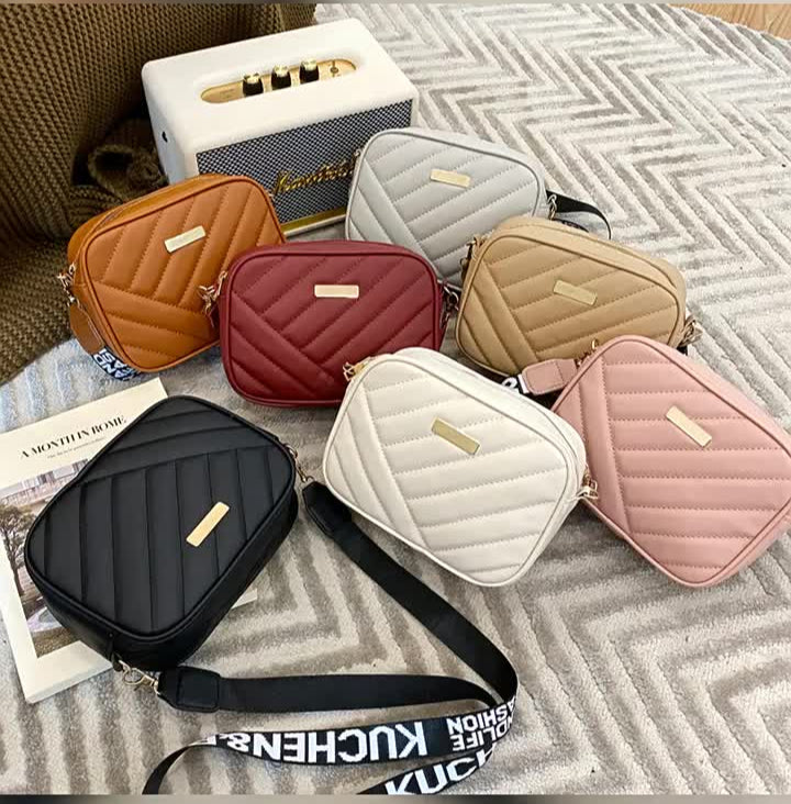 Buy 1 Get 1 Free Olive Luxe Quilted Shoulder Bags / Cross Body