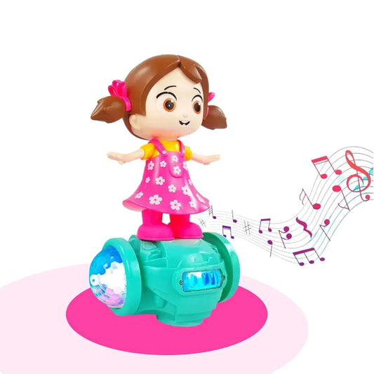 360° Rotating Musical Dancing Baby Toy With LED Lights