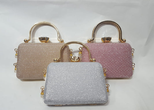 Sparkly Evening Box Clutch / Bag
