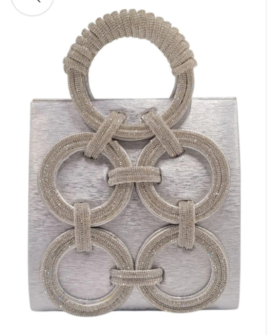 Elegant Top Handle Fancy Clutch / Bags