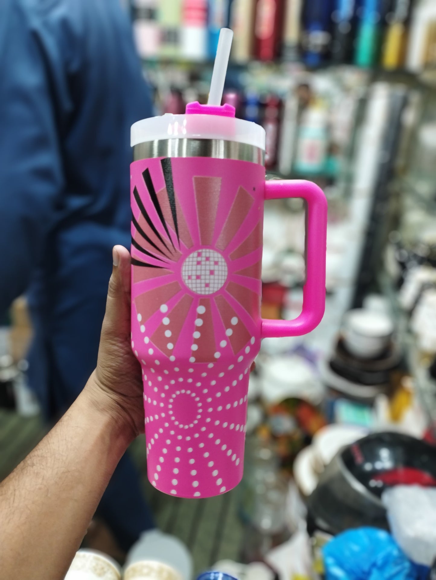 Colorful Printed Tumblers Accessories