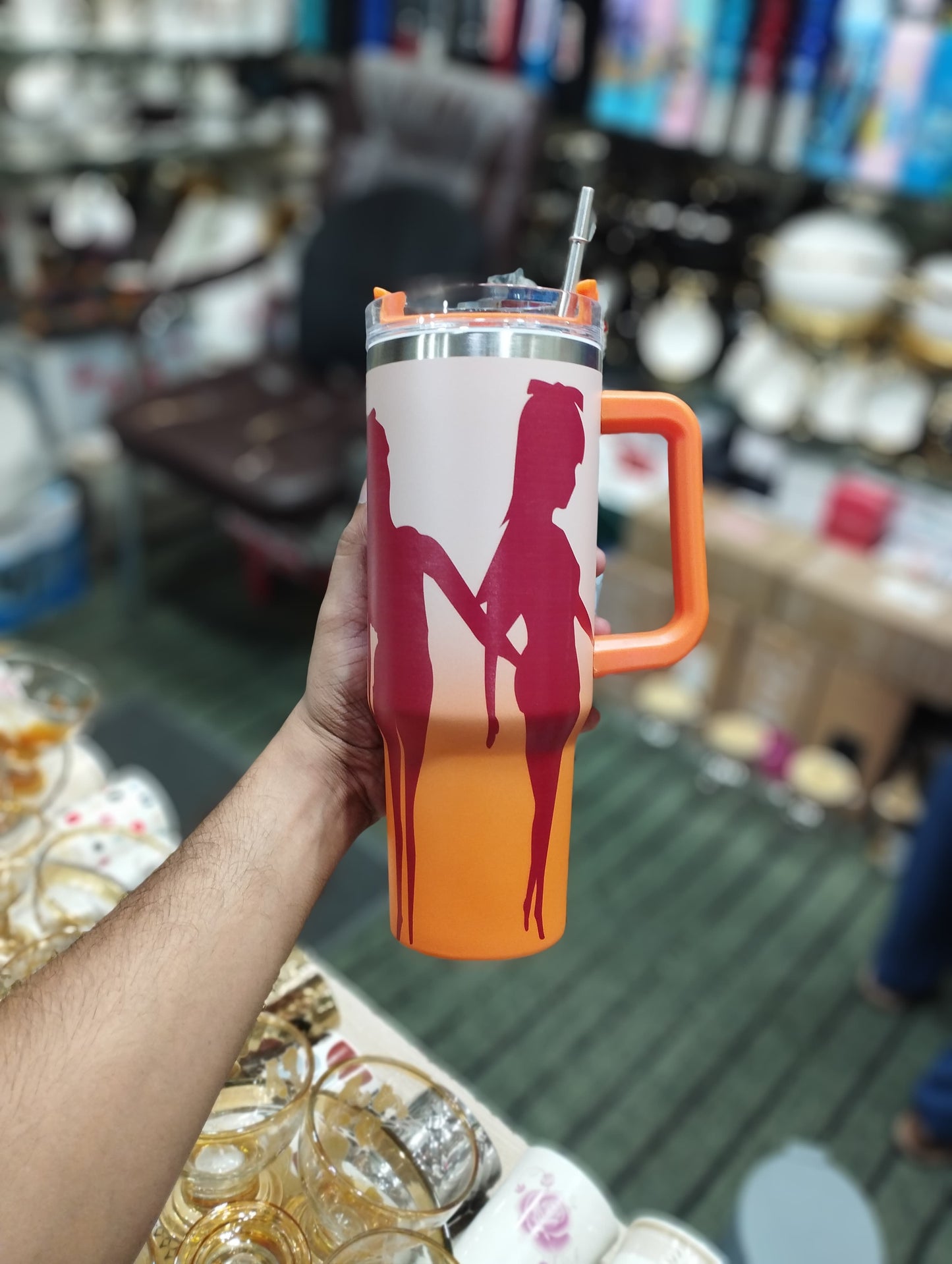 Colorful Printed Tumblers Accessories