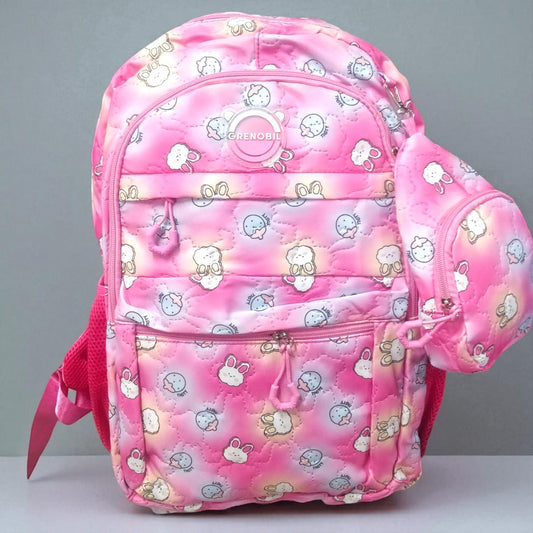 Rainbow Unicorn & Stars School Bags/ Backpack 3 Piece Set (Free Shipment)