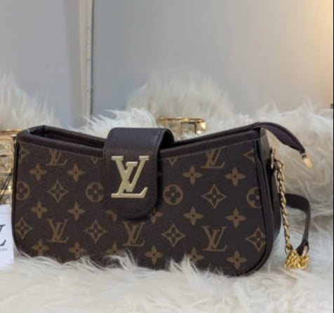 Classic Brown YSL Crossbody Bag