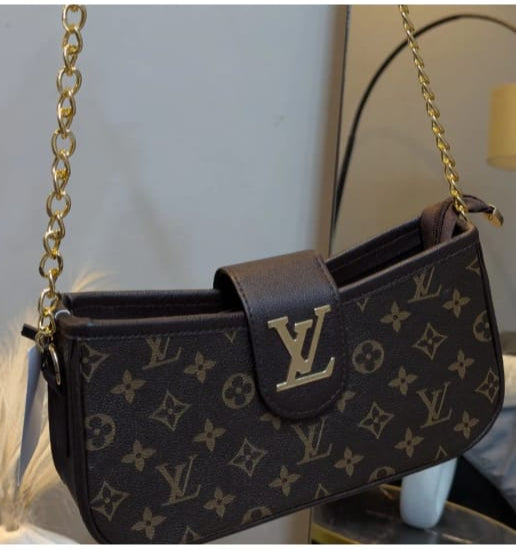 Classic Brown LV Crossbody Bag