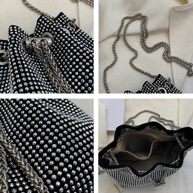 Luxury Rhinestone Embellished Cross body Bags