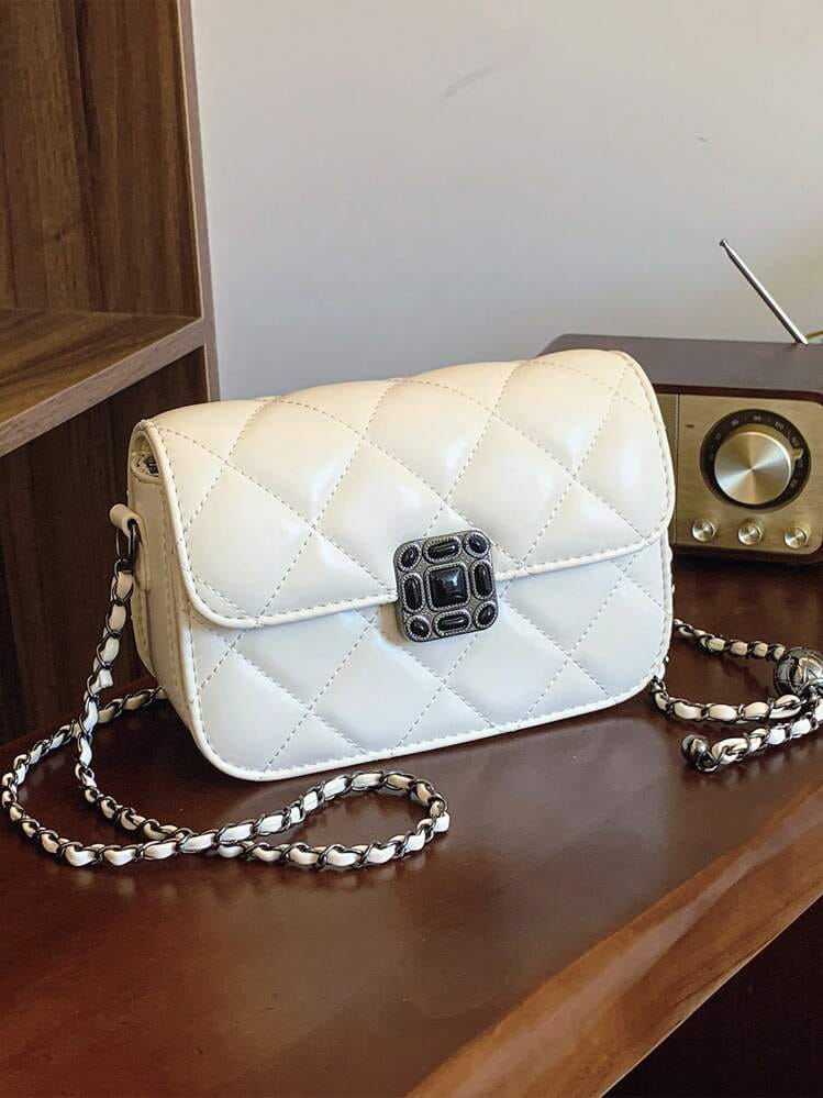 Pearl Noir Shoulder Bag
