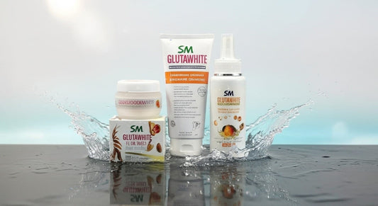 3 IN 1  Deal SM Glutawhite Face Wash , Hand & Feet Cream , Vitamin C Face Wash  Cosmetics