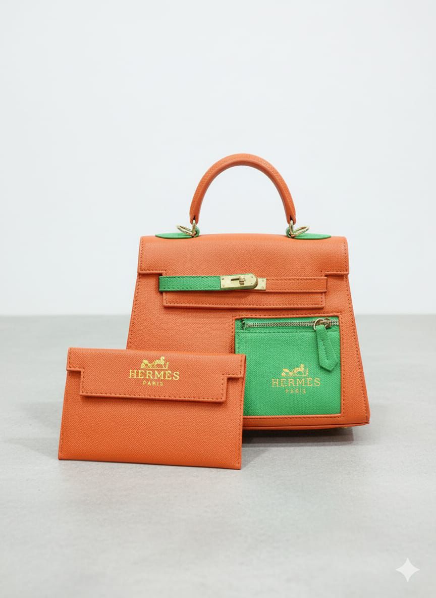 2 Pieces Ruby Classy Handbag Set Bag