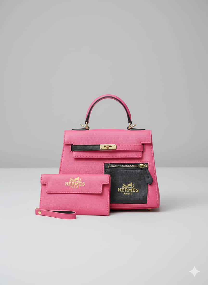 2 Pieces Ruby Classy Handbag Set Bag