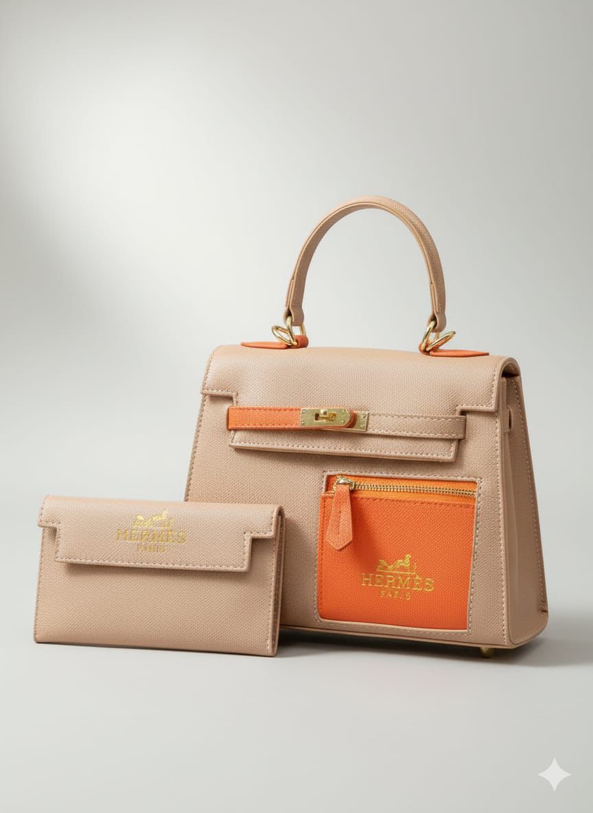 2 Pieces Ruby Classy Handbag Set Bag