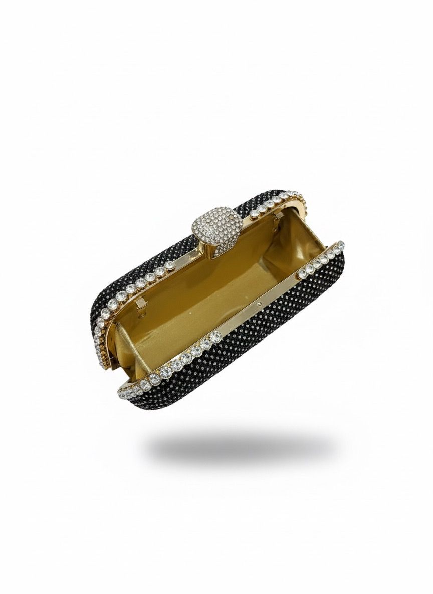 Starlit Glam Crystal Clutch Bags