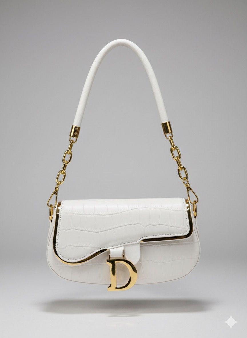 Croc Luxe Saddle Crossbody Bags