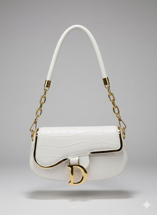 Croc Luxe Saddle Crossbody Bags