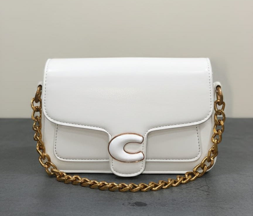 Celeste Chain Lock Shoulder Bag