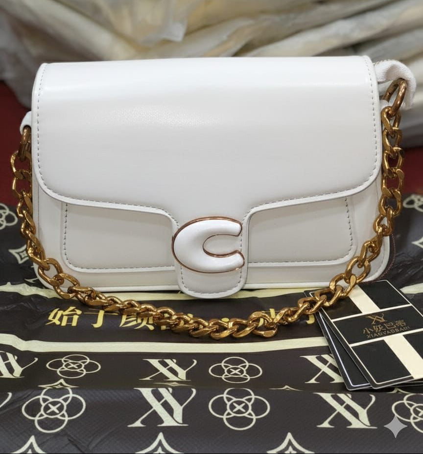 Celeste Chain Lock Shoulder Bag