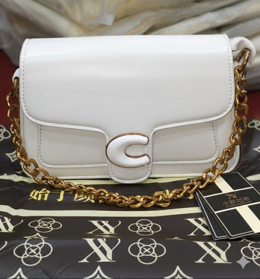 Celeste Chain Lock Shoulder Bag