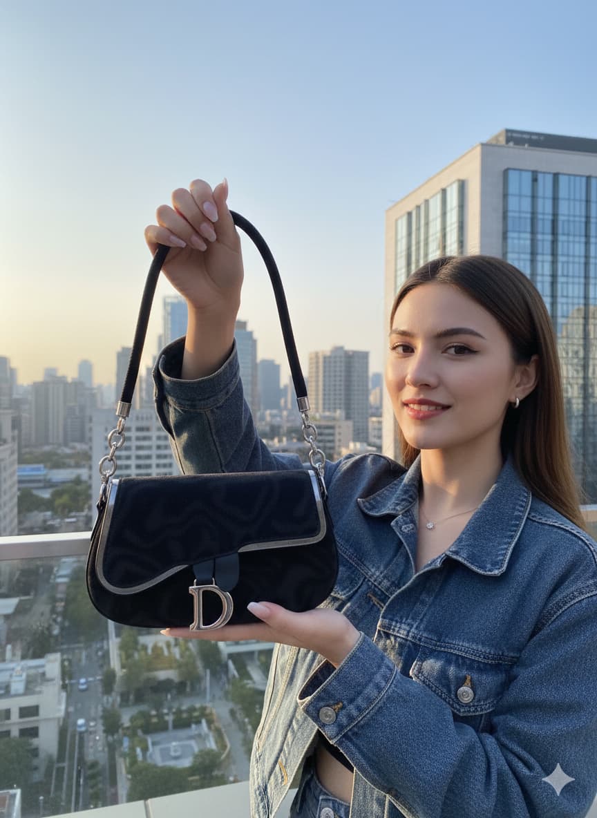 Croc Luxe Saddle Crossbody Bags