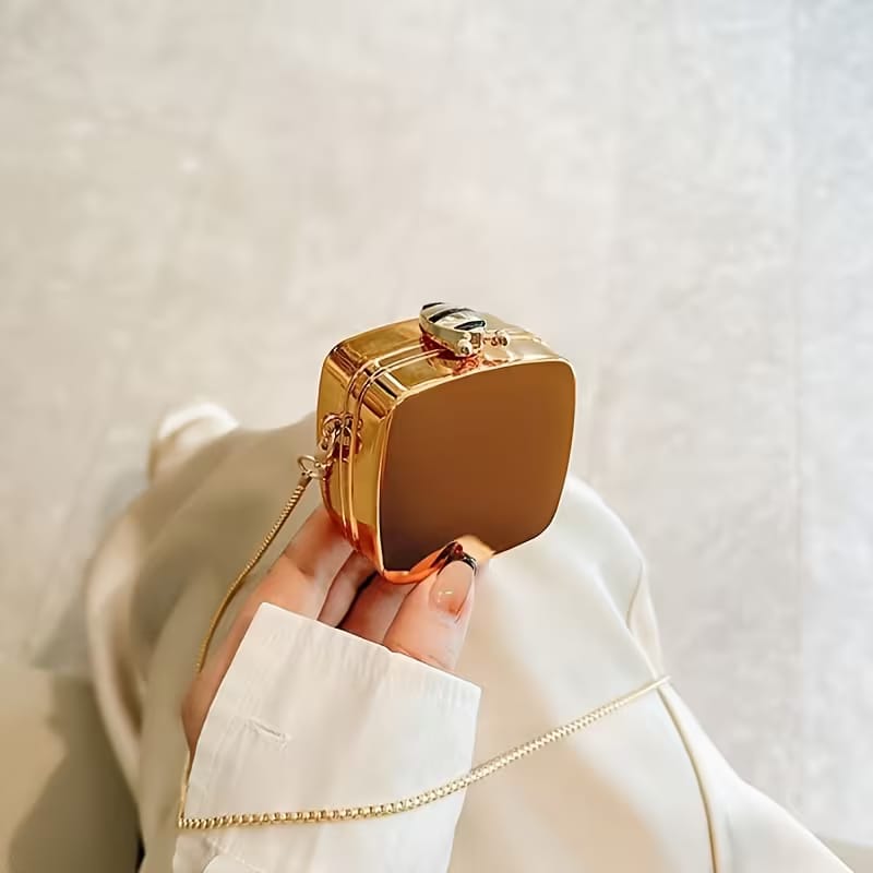 Trending Mini Box Cross Body Acrylic Pouch / Clutch Bags