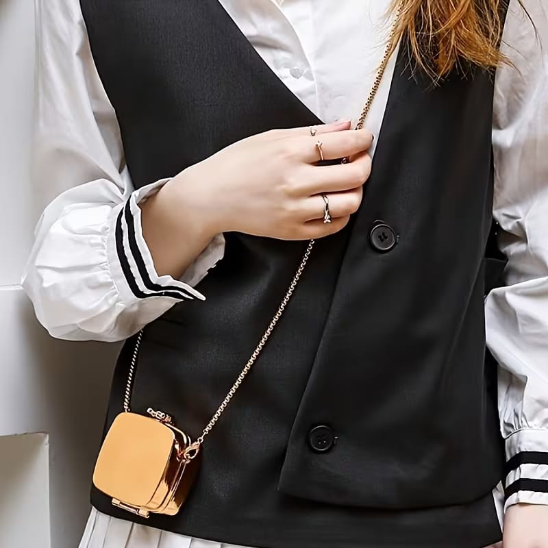 Trending Mini Box Cross Body Acrylic Pouch / Clutch Bags