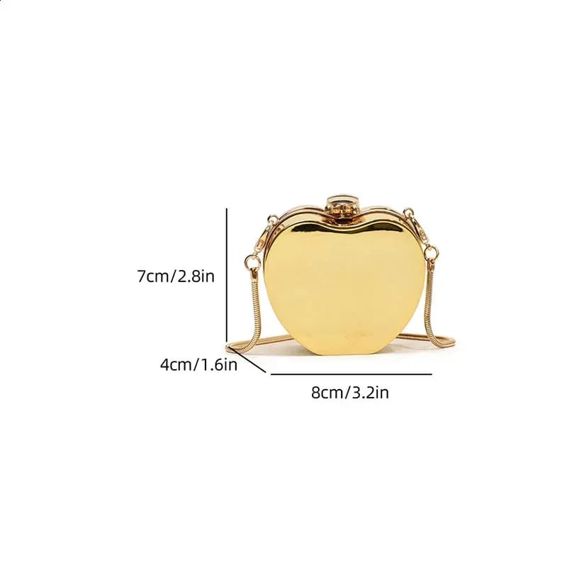 Trending Mini Box Cross Body Acrylic Pouch / Clutch Bags