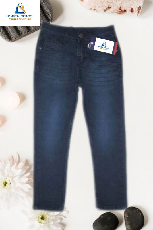 Boys' Slim Fit Jeans - Dark Blue