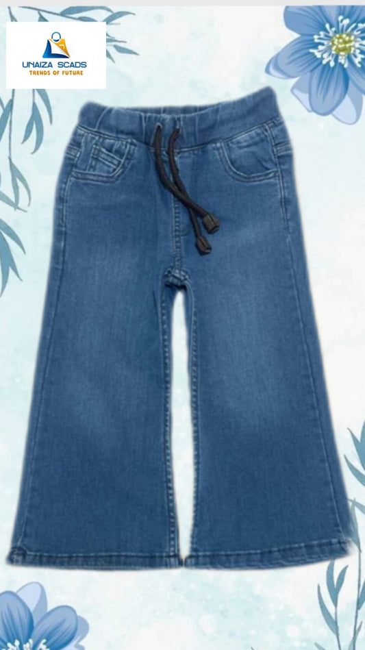 Girls Flapper Jeans – Medium Blue