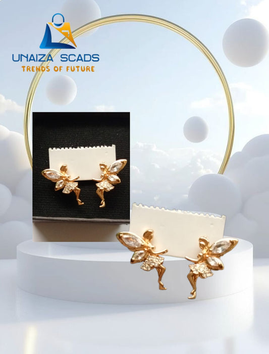 Beautiful Fairy Earrings With Zircons Jewelry