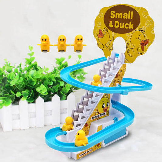 Happy Duck Track Set Toys With Music & LED Flashing Lights Fun Gifts - Great Birthday Gift