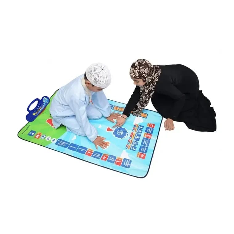 Islamic Educational Prayer Mat  With Audio For Children Toys