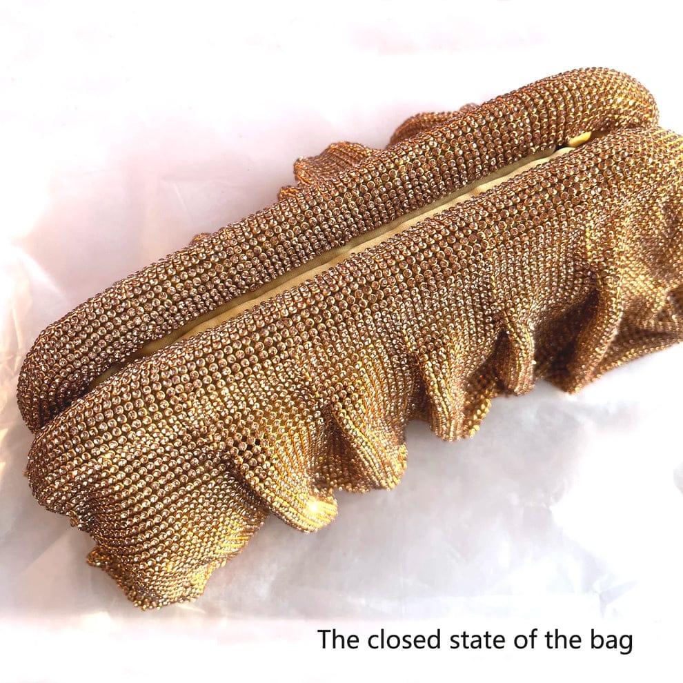 Alvion Rhinestone Clutch Bag