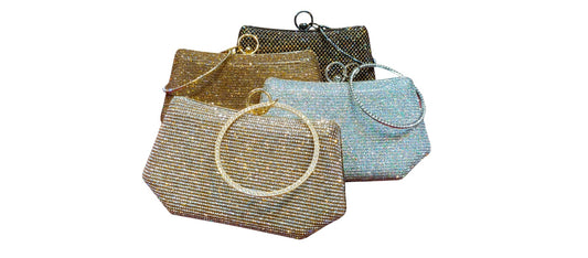 |Elegant Luxe Handle Clutch / Bags