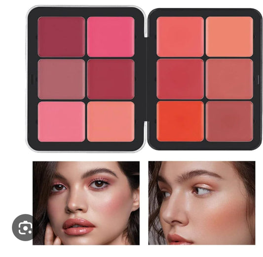 Carla Secret Cream Blush & Concealer Palette Cosmetics