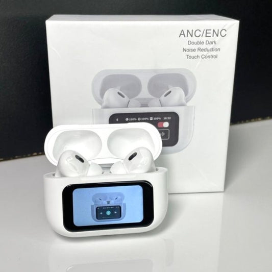 A9 Airpods Pro 2 – Active Noise Cancellation (anc) & Environmental Noise Cancellation (enc) | Touch Control | Wireless Earbuds With Charging Case Accessories