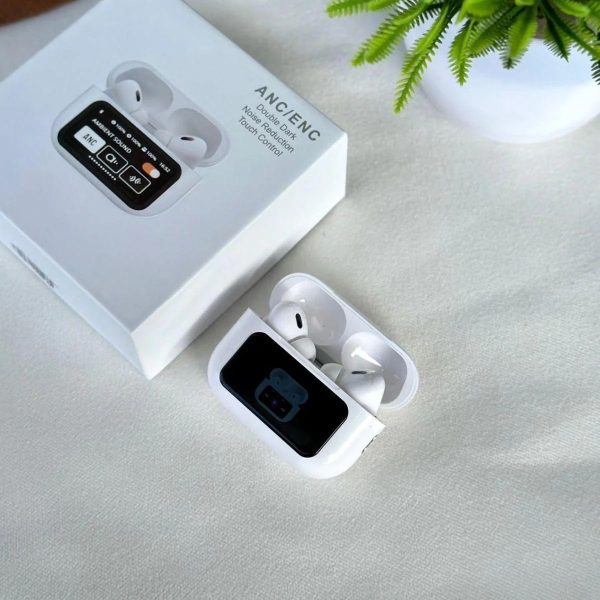 A9 Airpods Pro 2 – Active Noise Cancellation (anc) & Environmental Noise Cancellation (enc) | Touch Control | Wireless Earbuds With Charging Case Accessories