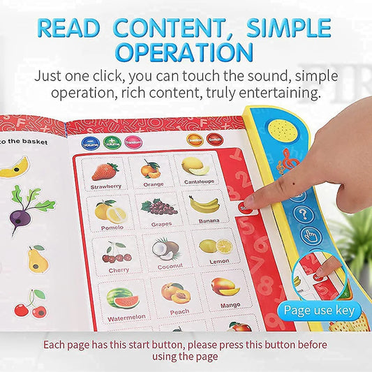 Intelligent Learning Talking Study Book for Kids