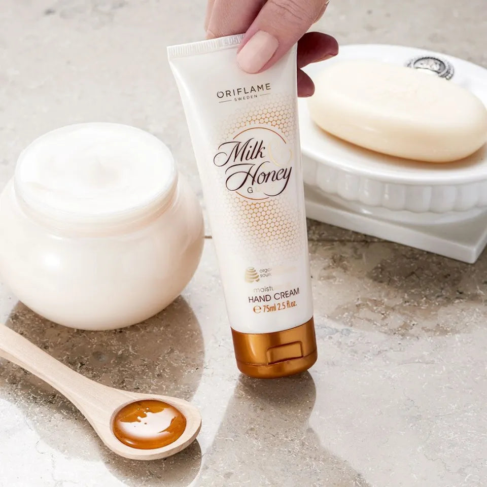 Oriflame Milk & Honey Hand Cream Original  (Free Shipment)