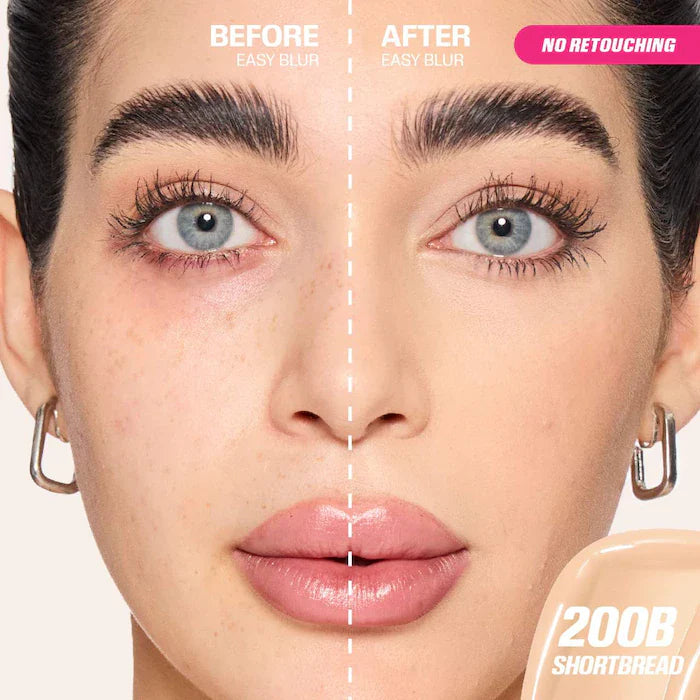 HUDA BEAUTY Easy Blur Natural Airbrush Foundation with Niacinamide Cosmetics