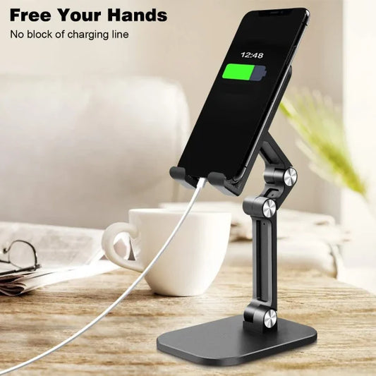 Foldable Portable Mobile Stand Holder angle Height Adjustable Accessories