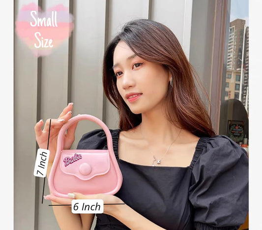 New Barbie Fiber Mini Size Crossbody Bags