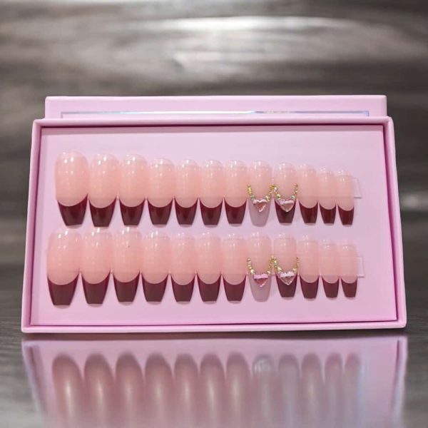 24 Pcs Black Matte Perfection – O.two.o Best Nails Cosmetics