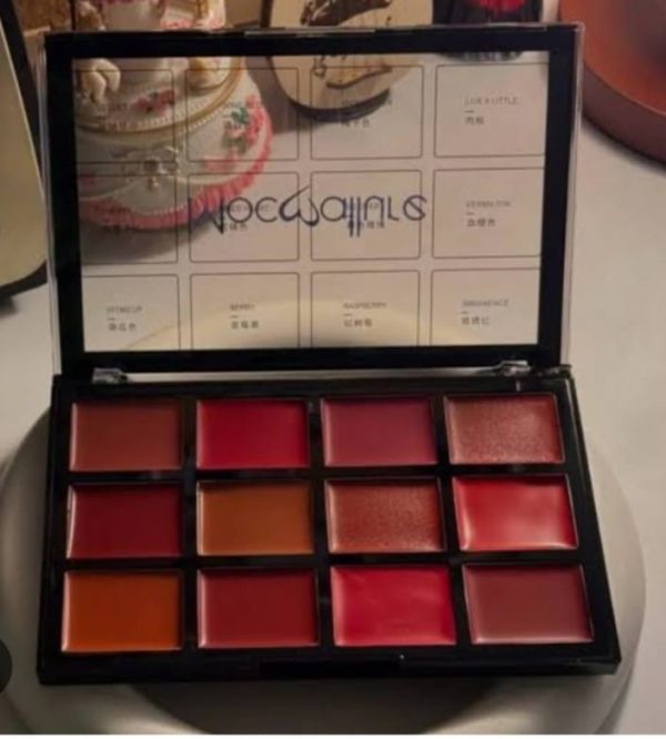 Mocallure 12-color Lip Palette / Long-lasting Professional Lip Kit For Every Mood Cosmetics