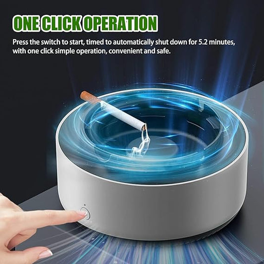 2-in-1 Air Purifier Ashtray, Multi-function Electronic Smokeless Car Home Accessories (Free Shipment)
