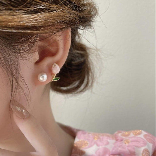 Pearl Flower Tops Jewelry