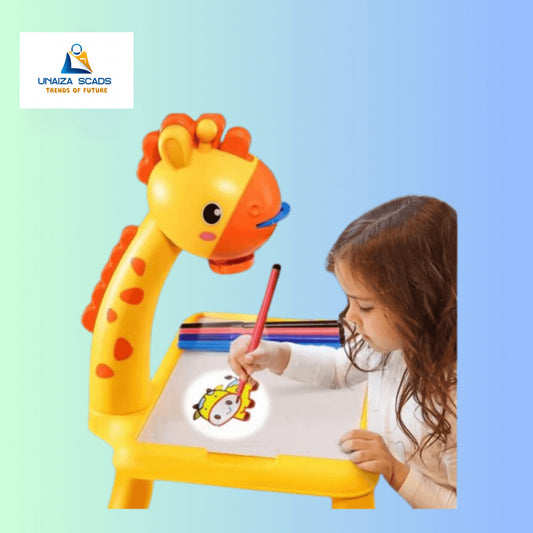 Giraffe Projection Painting Table With Music Toys (Free Shipment)