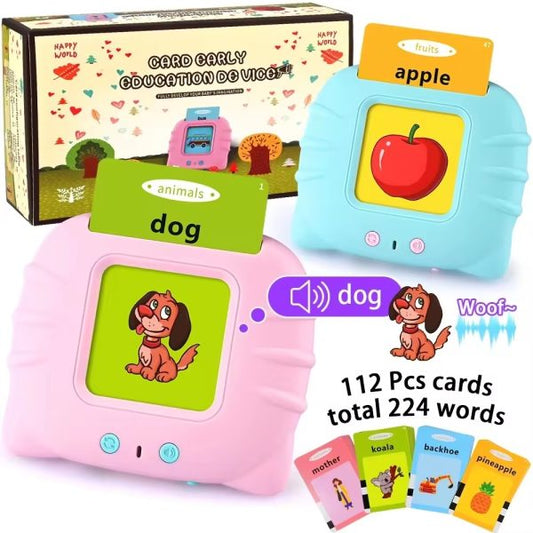 Talking Flash Cards Preschool Learning /Early Educational Toys (Free Shipment)
